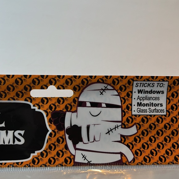 Halloween Window Gel Clings (3 packs) Boo Pumpkin,  Witch Is In, Trick or Treat - Picture 6 of 10